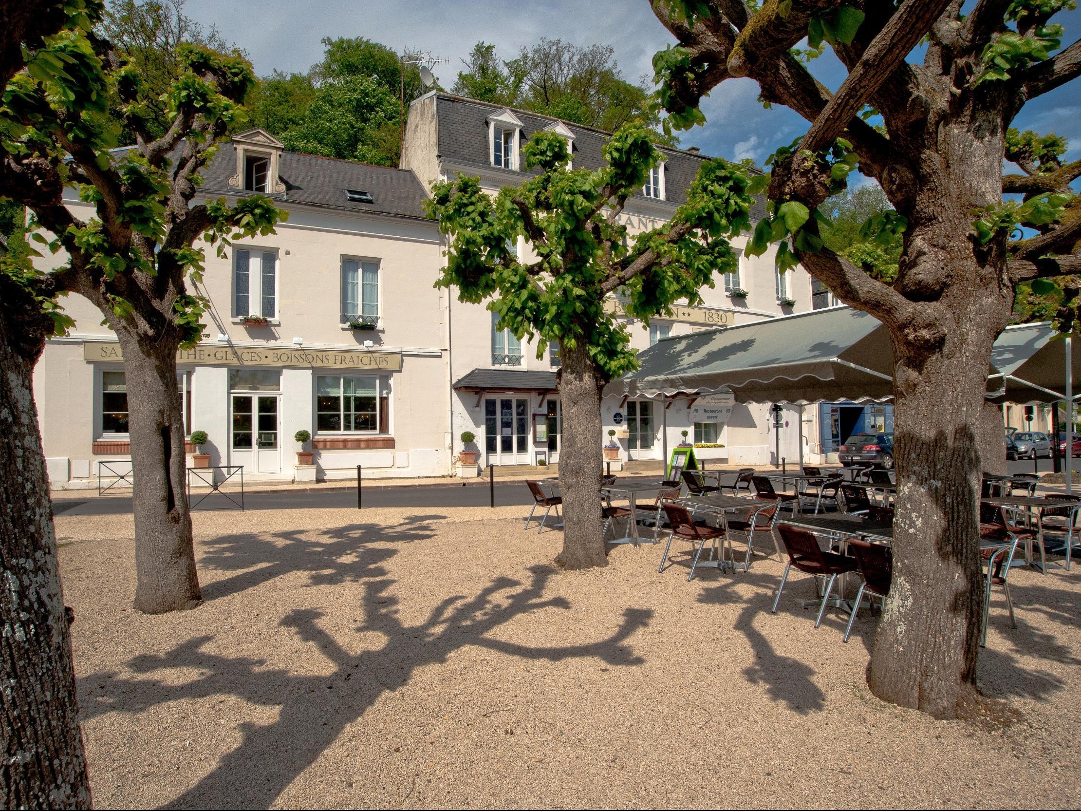 Logis Hotel Beaudon Pierrefonds Exterior foto